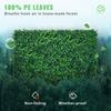 Artificial Boxwood Panel 24" X 16" UV 24pcs Boxwood Hedge Wall Panels Artificial Grass Backdrop Wall 4 cm Green Grass Wall, Fake Hedge for Decor