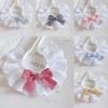 Kitten Cotton Lace Bib Saliva Pet Bow Cute Scarf Decorative Bib Dog Bib Accessories