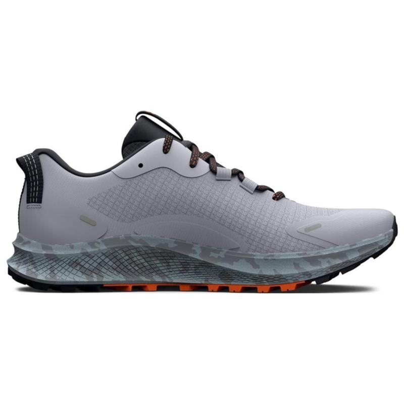 Under Armour Charged Bandit Trail 2 Low Top Running Shoes Men's Gray Sneakers 3024725-100