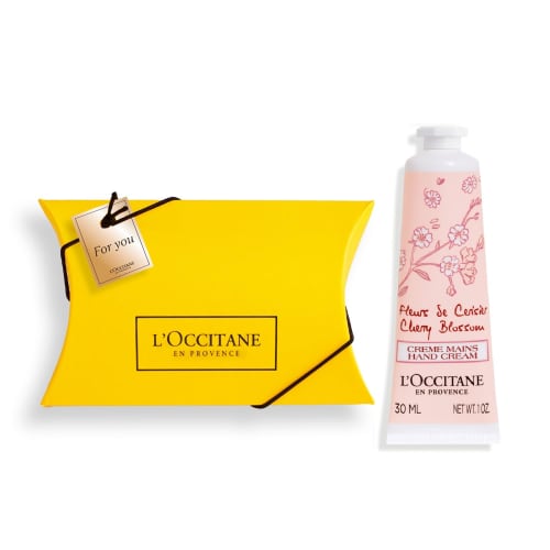 L'OCCITANE Cherry Blossom Hand Cream (Boxed) - Perfect for birthdays, celebrations, thank you gifts, farewell gifts, and other small gifts.