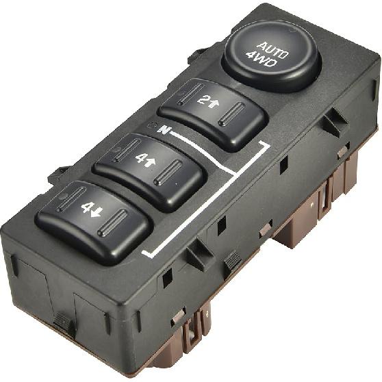 4WD Wheel Drive Switch 4X4 Selector Switch Compatible With 2003-2007 Chevy Avalanche Silverado Suburban Tahoe GMC Sierra Yukon Replacement For