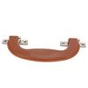 Vintage Suitcase Handle Sturdy Durable Black Trunk Pull Handle Imitation Leather Brownish Plastic Luggage Handles