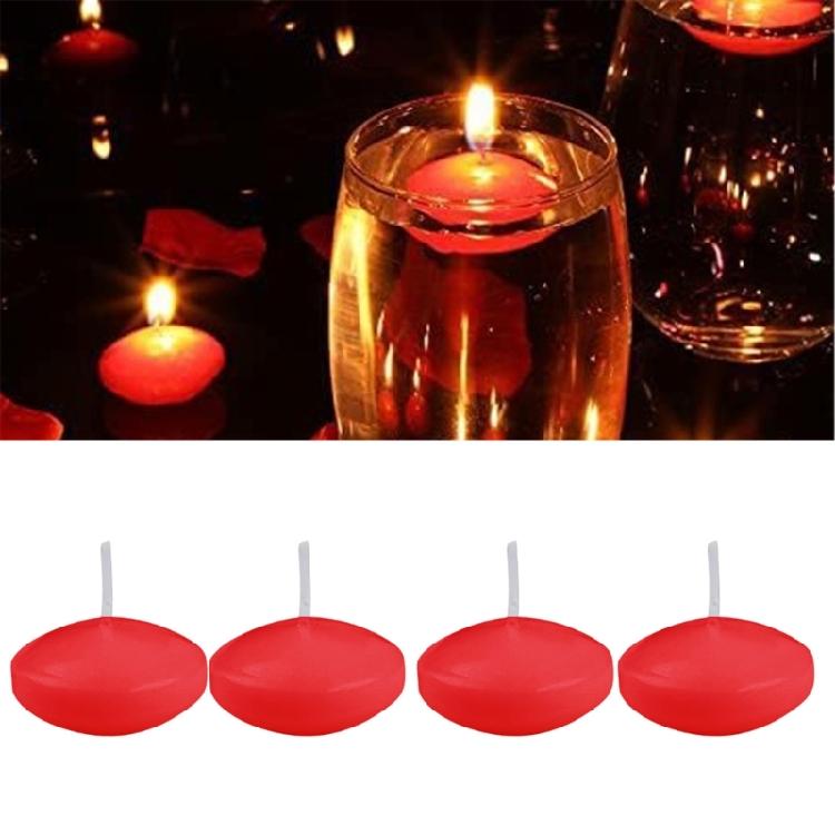 10Pack Decorative Floating Candle,Unscented Burning Candle for Cylinder Vases,Weddings,Party and Holiday Decorations