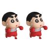 Crayon Shin-chan Boxing Figure Trendy Toy Doll: Cute Desktop Ornament & Birthday Gift