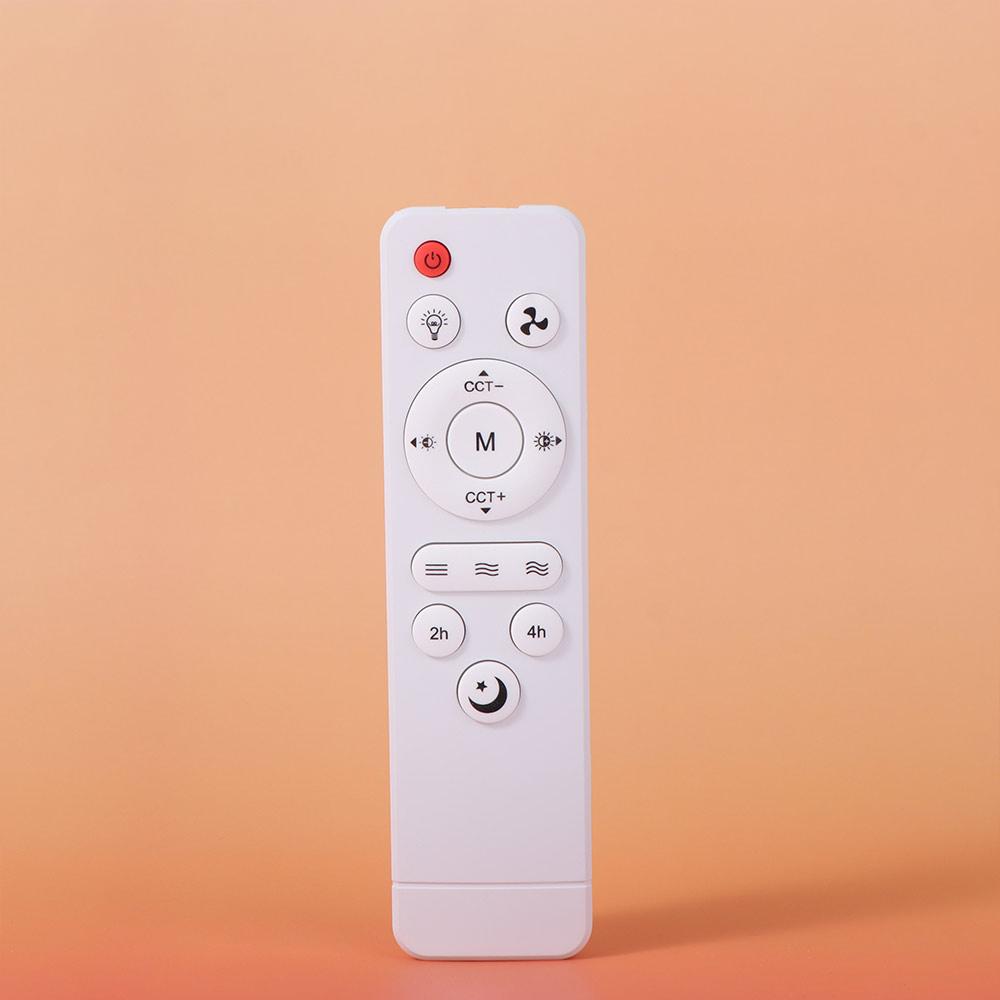 2 in 1 Ceiling Fan 3 Gears Dimming Remote Control Electric Cordless Fan Eye Protection Energy Saving Hanging Fan with LED Light