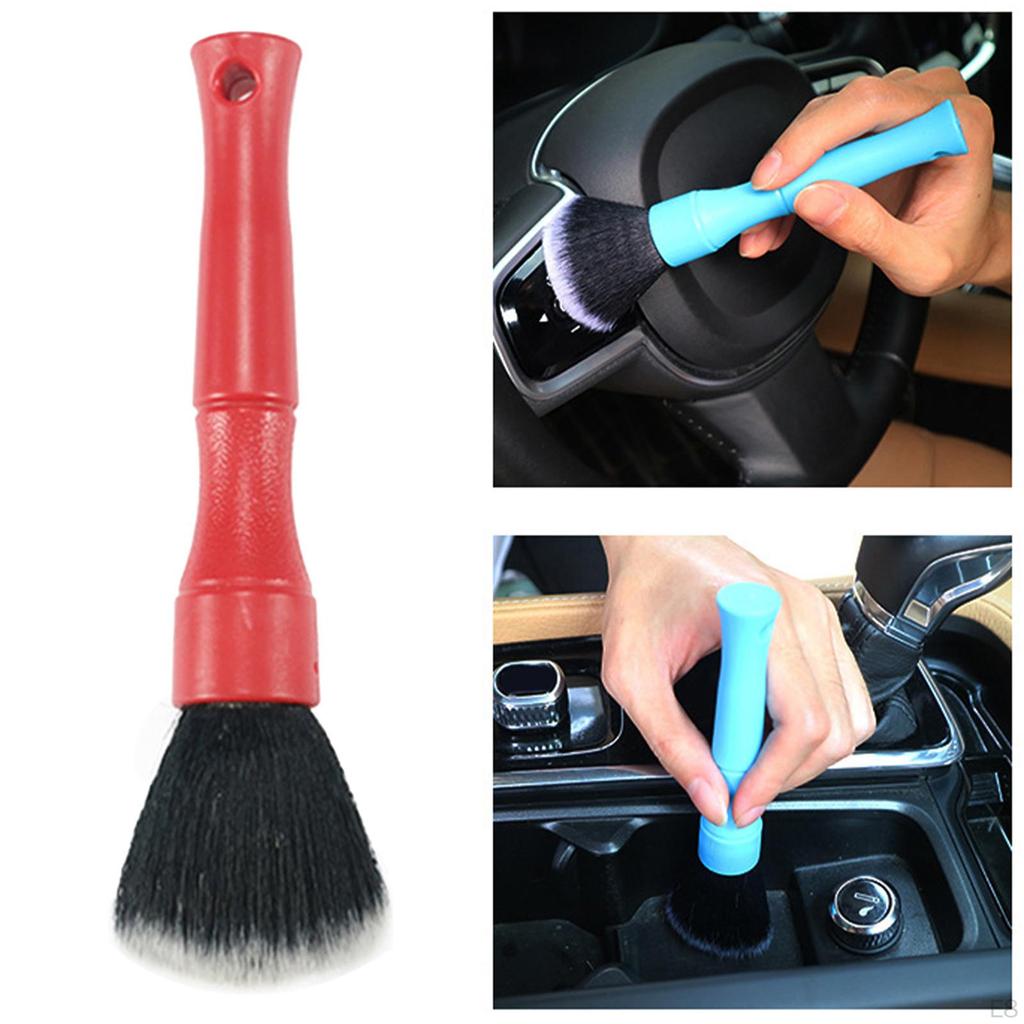 Brush Scratch Comfortable Handle PBT Duster for Leather Seats Infotainment Screens Dashboard Door