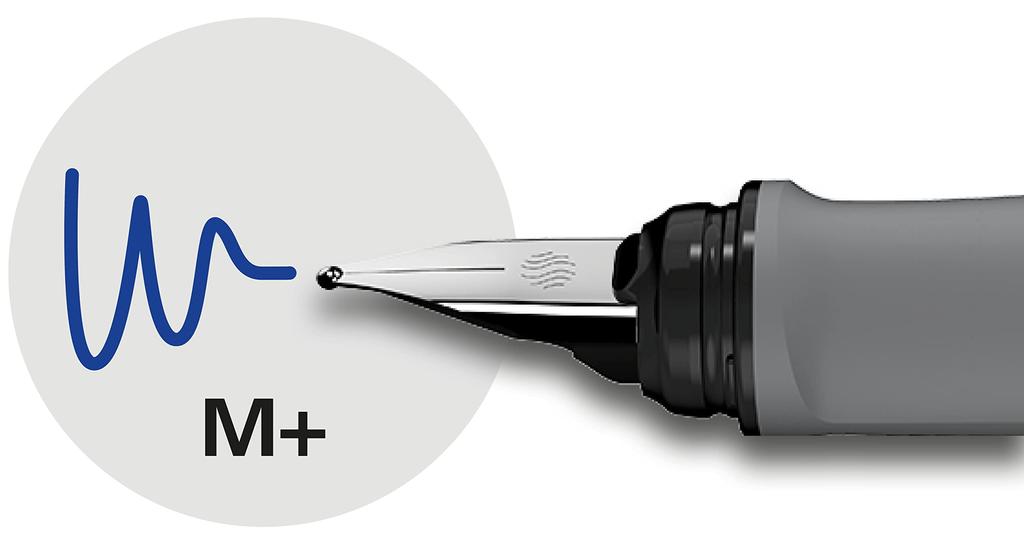 Schneider Pióro wieczne Schneider Seria Ray Stalówka Tusz W zestawie 1 nabój z tuszem Korpus onyks RYFP168207M rozmiar...M/Średni kolor...Czarny/Czarny kolor...Czarny