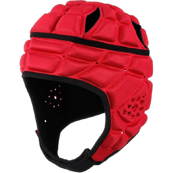 Rugby Soft Helmet Soccer Headgear Scrum Cap 7v7 Flag Football Headguard for Adult XL
