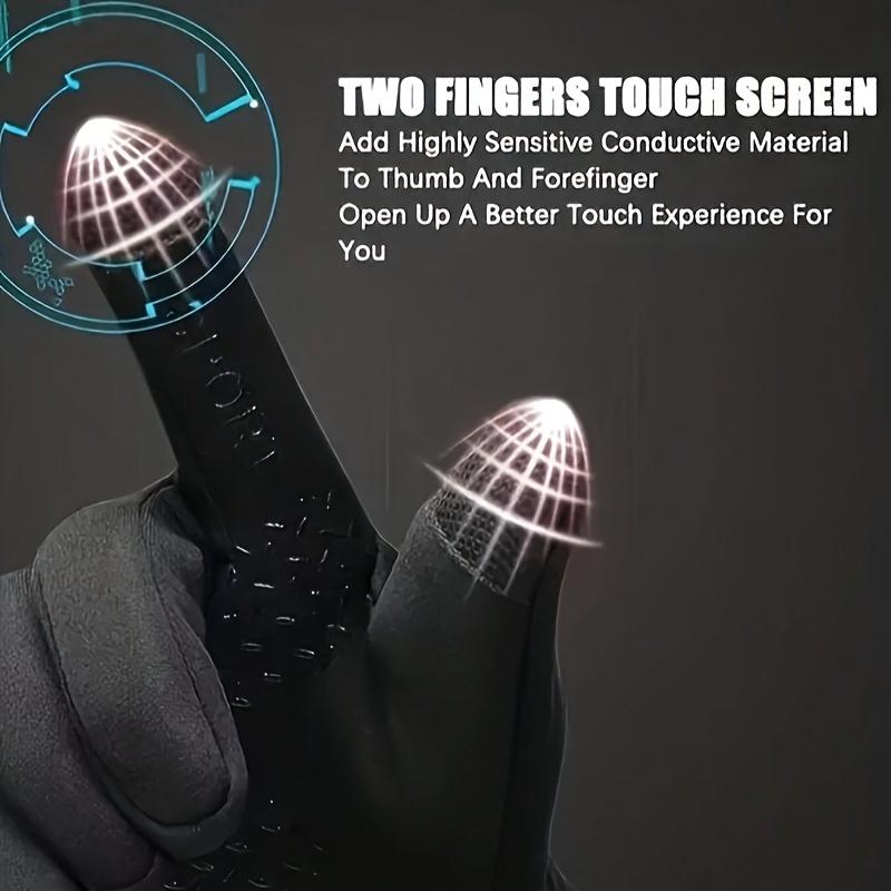 Winter Warm Riding Gloves, Supporting Touch Screen Operation. Suitable for Outdoor Sports