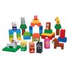 BlockLabo First Animal Block Bucket L and Anpanman [Bandai] (Ages 1.5 Up)