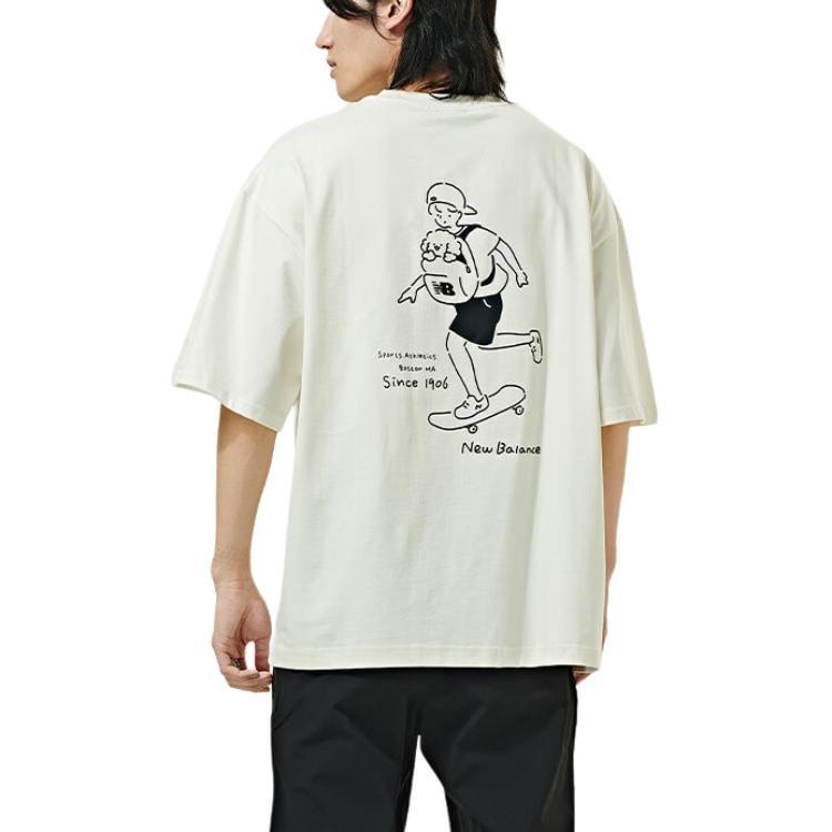 New Balance SS24 T Shirt Unisex White AMT42338-CIC