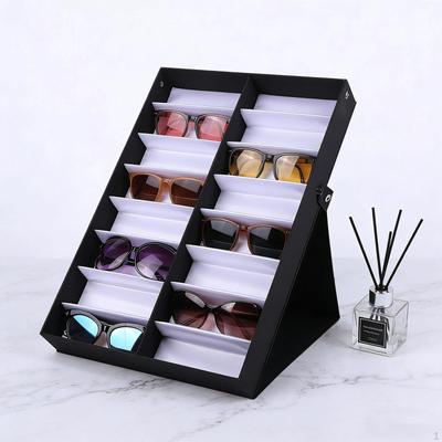 Brillen-Display-Tablett, Organizer, Aufbewahrungsbox, Zubehörhalter, Praktisch, Geeignet für
