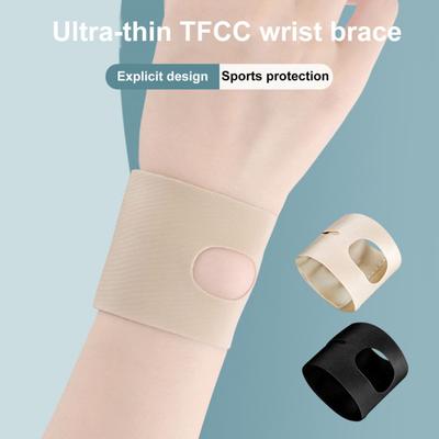 Wrist Brace with Fastener Tape Super Soft Ultra-Thin Breathable Carpal Tunnel Pain Relief