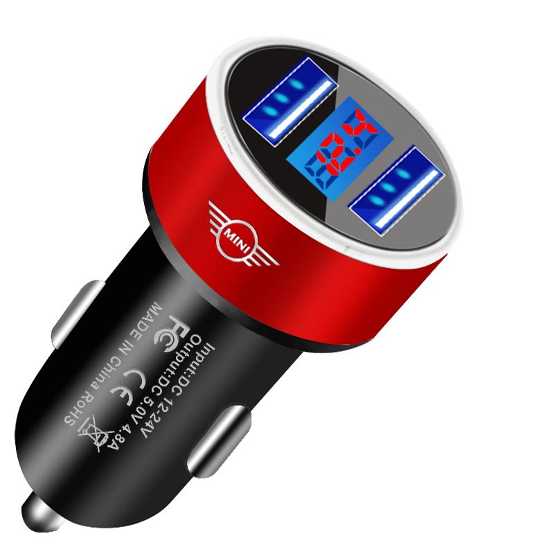 

1Pcs Car Charger USB Type-C Fast Charging Adapter Car Accessories For MINI F54 F55 F56 R56 R60 SONE Roadster Clubman Coupe