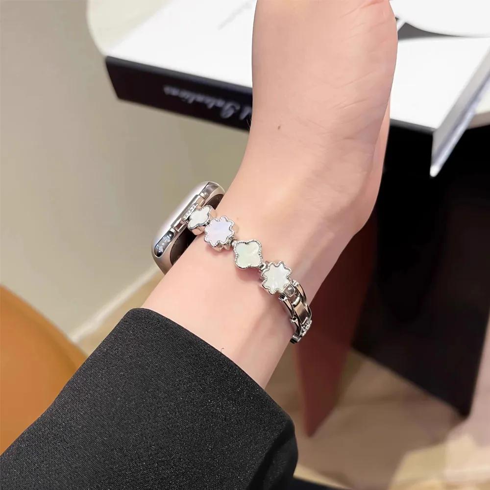 

Тонкий браслет з нержавіючої сталі для Samsung Galaxy Fit 3 Жіноча ювелірна прикраса Ремінець для Samsung Galaxy Fit3 Аксесуари Samsung Galaxy Fit 3 срібний