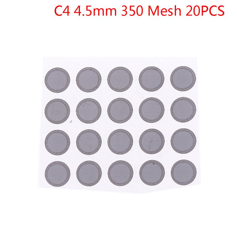 20 sztuk Diy Słuchawki Tuning Paper Tłumienie Przednia powłoka Siatka filtra Zwiększ niski