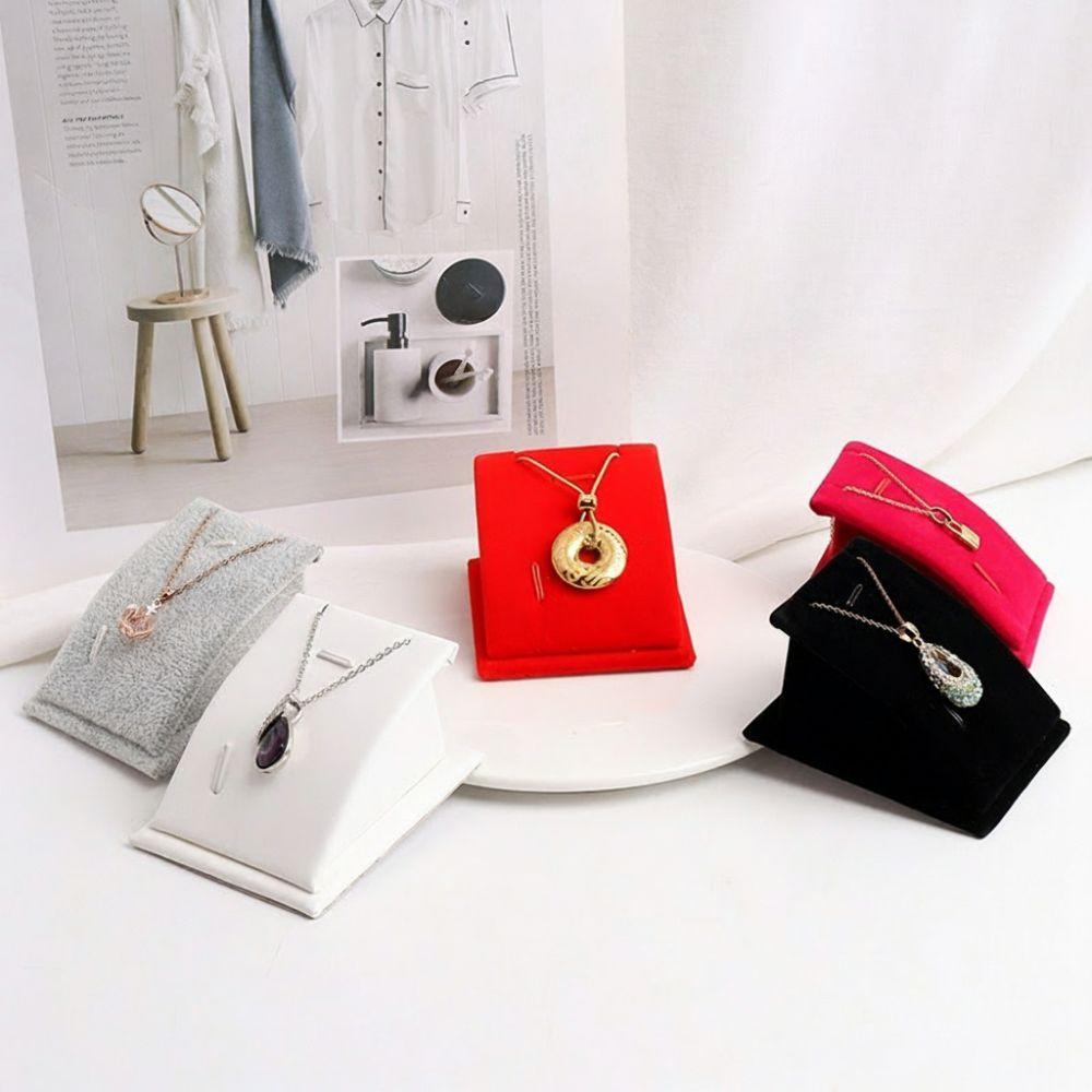 Plush Necklaces Pendants Display Rack Save Space Showcase Props  for Dressing Tables