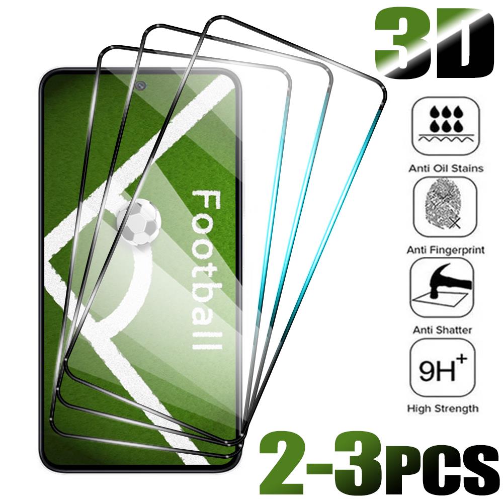2-3Pcs Tempered Glass for Xiaomi Redmi 8 9 9C 9A 10X 4G Screen Protector on Redmi 12C K20 K30 K40 K50 K60 Pro K70 13C 5G Glass2
