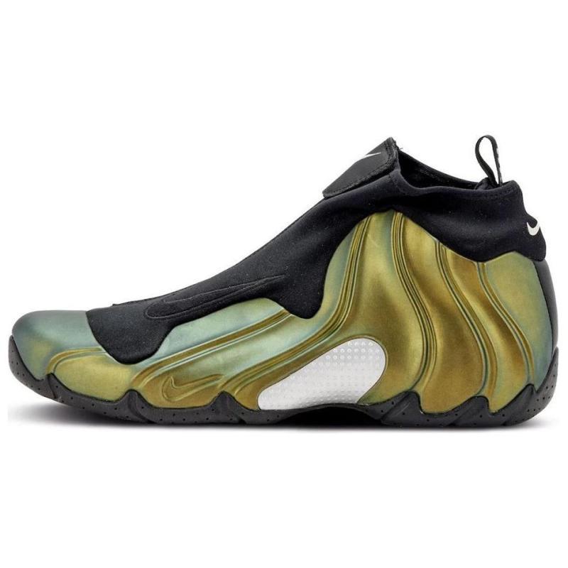 Nike Air Flightposite "Metallic Gold" Trendy Sneakers FV5582-700