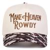 Unisex MAKE HEAVEN ROWDY Letter Embroidery Baseball Caps Spring Autumn Outdoor Adjustable Casual Hats Sunscreen Hat Sports Cap