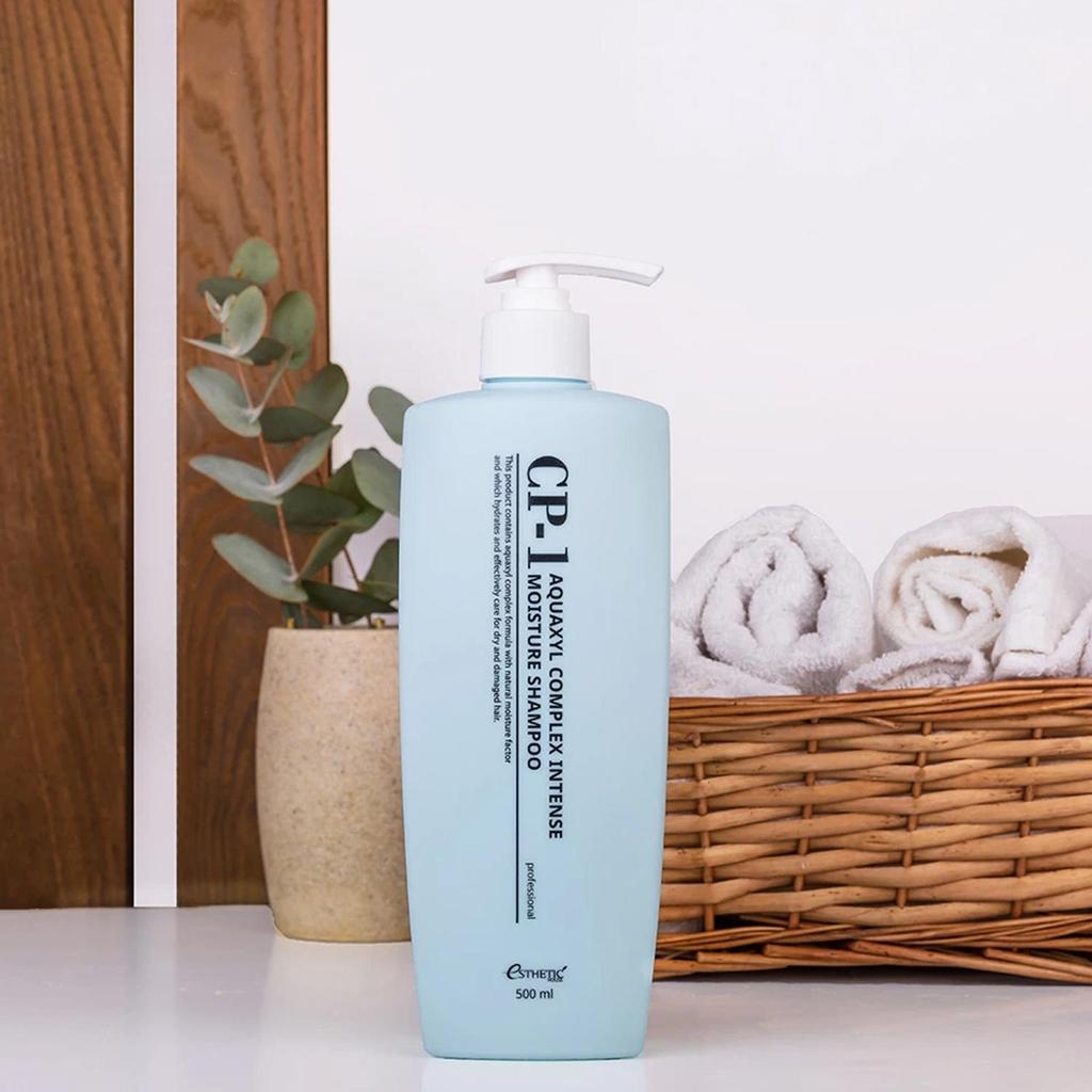 CP-1 Aquaxyl Complex Intense Moisture Shampoo & Conditioner Set (500ml+500ml  Total 33.8 Oz)