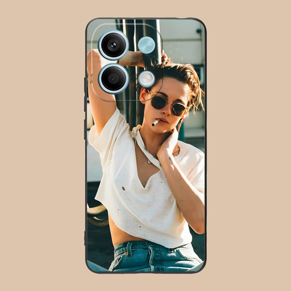 Kristen Stewart Mobile Cell Phone Case for Xiaomi 15 14 13 12 Mi 11 T Ultra Lite Pro S X 5G Colorful Printing Cover Luxury Cover