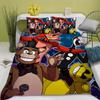 Teen Game F-Five N-Nights At F-Freddys duvet cover and pillowcase, double/queen soft and comfortable bedding set, gift