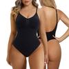Body Modellante Monopezzo Senza Cuciture Schiena Scoperta Solleva Glutei Taglie Forti