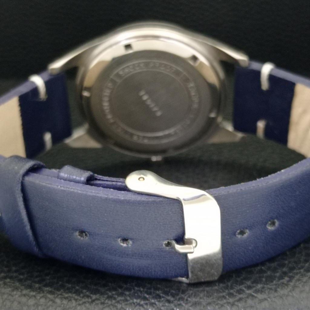 VINTAGE HMT JUBILEE MECHANICKÉ NÁRAMKOVÉ HODINKY INDICKÉ PÁNSKÉ MODRÝ CIFERNÍK a700123-5 R201-a700123