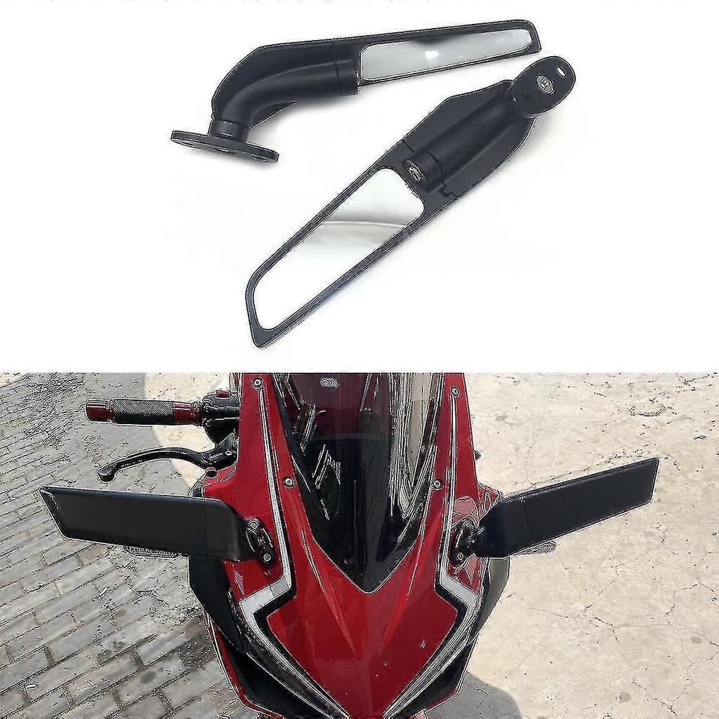 For Cbr500r Cbr650r Cbr1000rr 2016-2021 Motorcycle Mirror Modified Wind Wing Adjustable Rotating Re