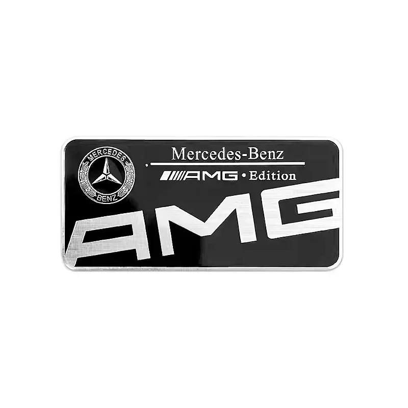 

2025 For Mercedes-Benz 1pcs Car Side Window Badge Sticker for Mercedes benz AMG W204 W205 W212 W213 W221 W177 W246 GLA GLC CLA A