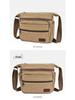 Durable Canvas Multifunctional Electrician Tool Bag - Large Single Shoulder Repair Bag