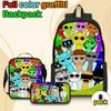 Rhythmus Box Rucksack Grundschultasche Leichte Lastenreduzierung Kinderrucksack Umhängetasche