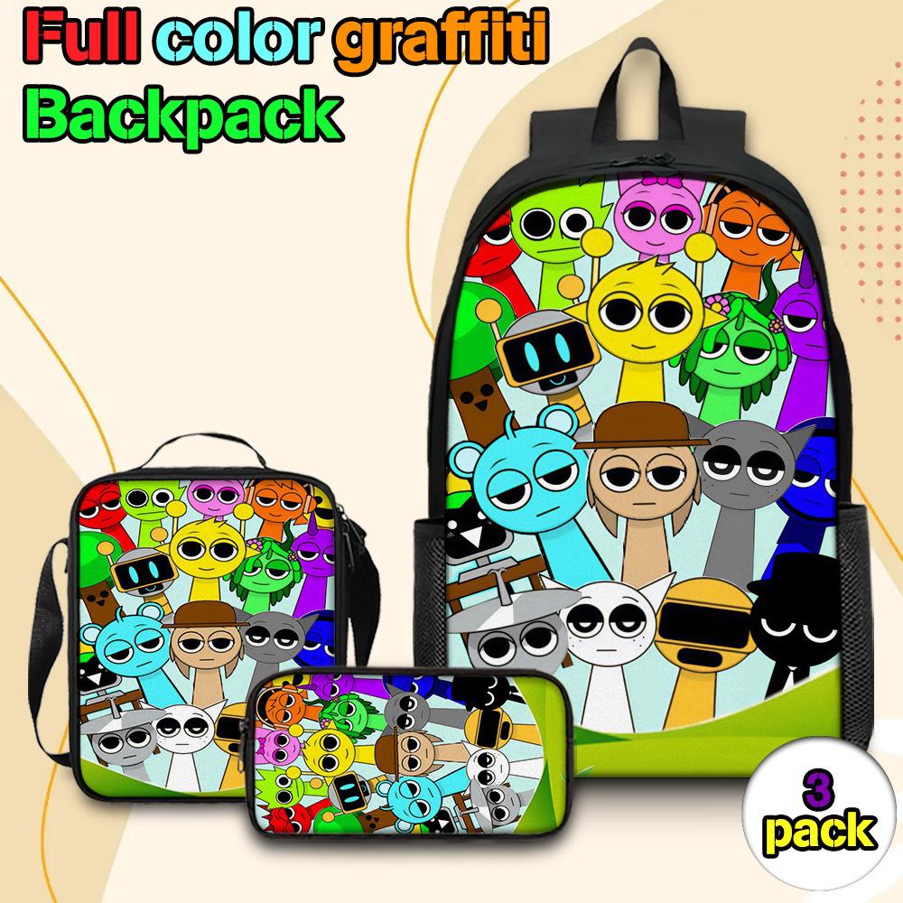 Rhythmus Box Rucksack Grundschultasche Leichte Lastenreduzierung Kinderrucksack Umhängetasche