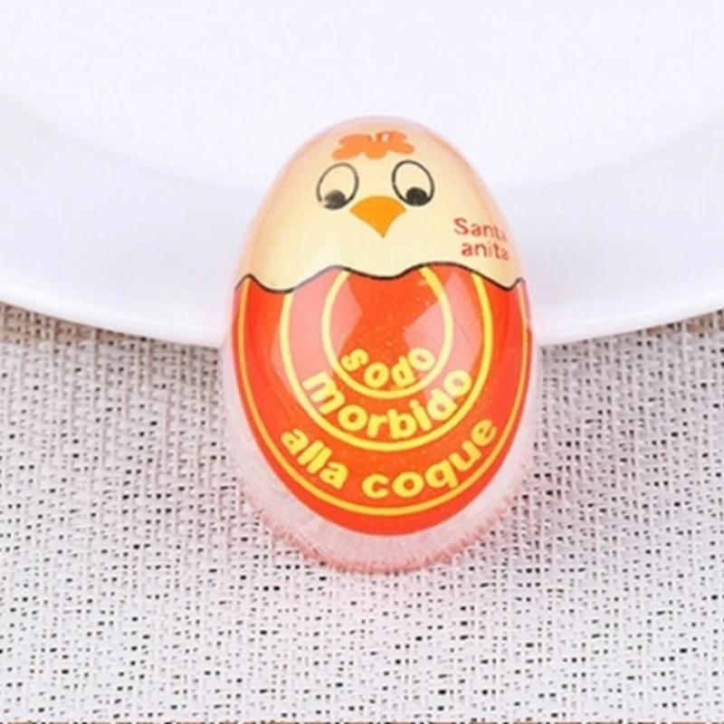 1 Color Changing Egg Timer Resin Material Perfect Boiled Eggs By Temperature Kitchen Helper Egg Timer Red Timer Tools