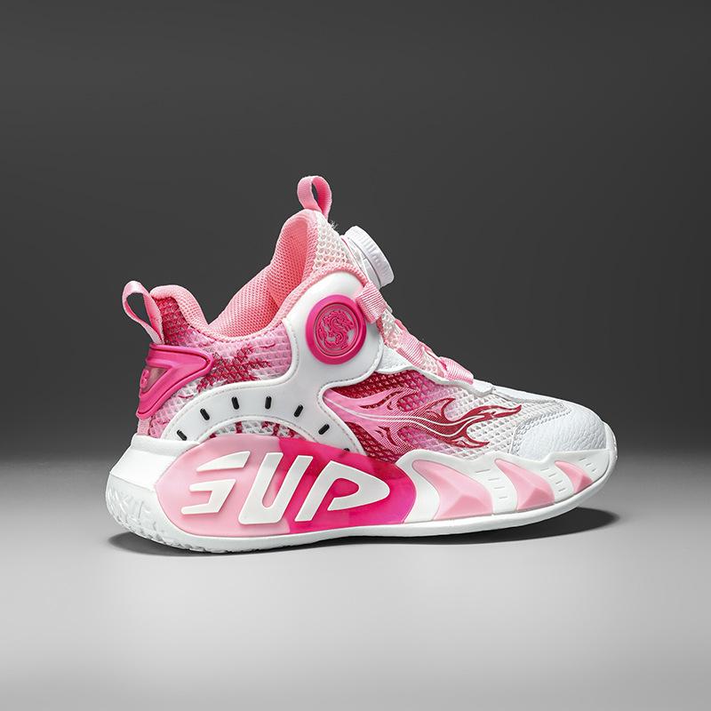 Children's basketball shoes girls sports running shoes summer new mesh breathable boys lightweight training sneakers mesh