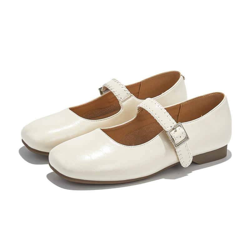 Fashion AIYUQI Mary Jane Shoes Women's Square Toe 2025 New Buckle Casual Fashion Shoes Women Commuter Women's Shoes
