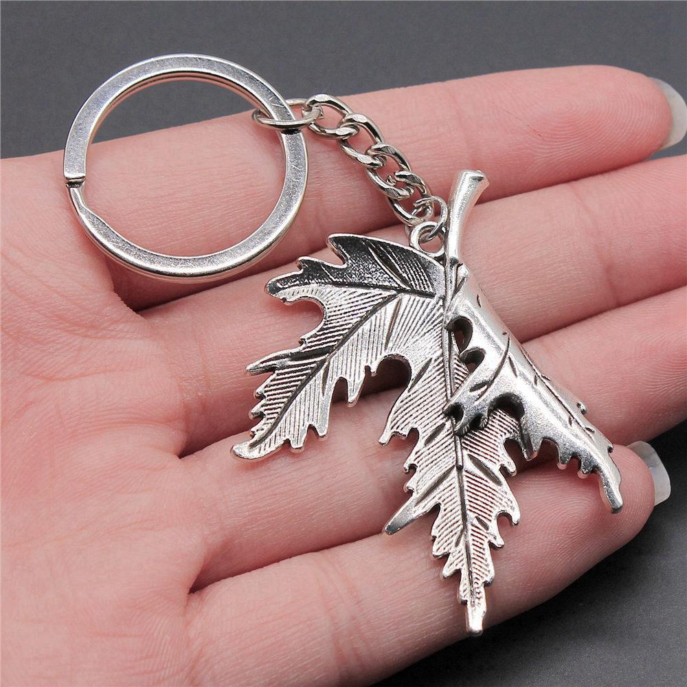 28mm Key Ring Mushroom Branch Leaf Kids' Jewelry Materials QY030