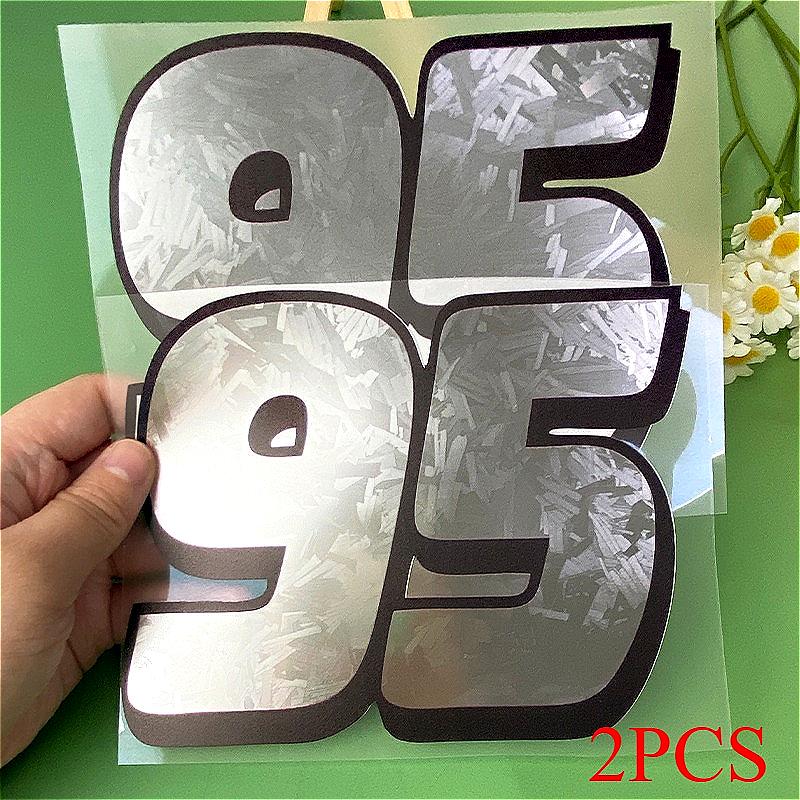 Racing Number 95 Motorcycle Stickers for Motorbike Fuel Tank Front Fairing DIY Helmet Box Waterproof Vinyl Decals Scooter Decors