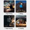 Portable LED Headlamp 3 Lighting Modes Strong Light Head Flashlight USB Rechargeable Adjustable Headband Sensor Headlamp