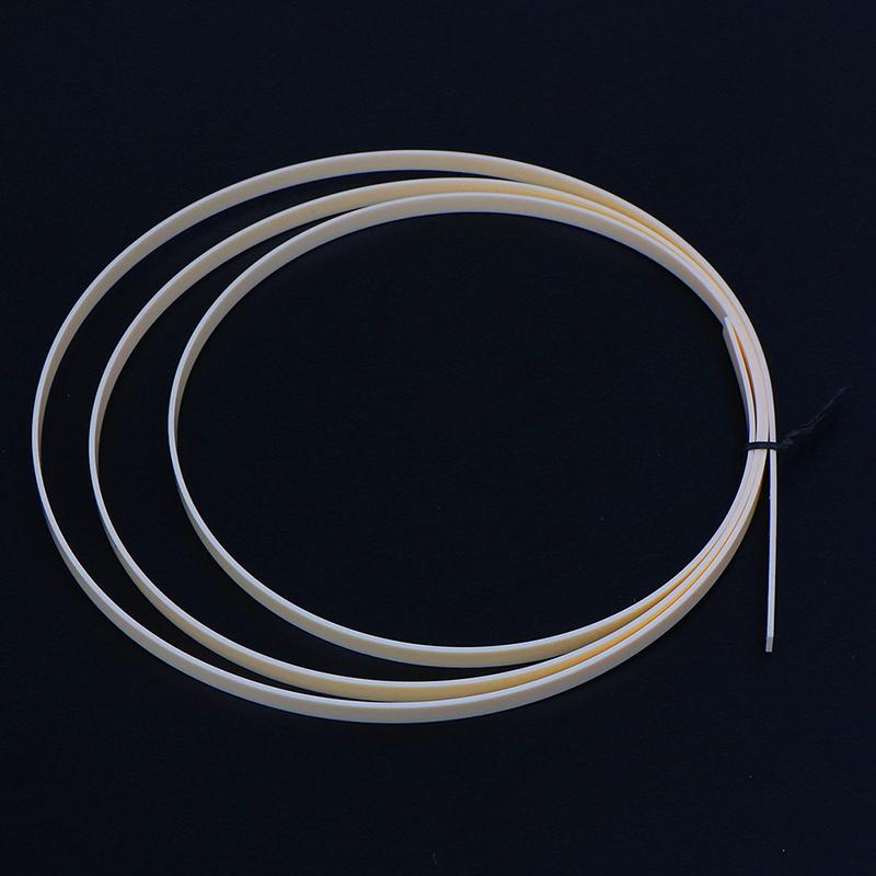 Abs Guitar Binding Inlay Purfling Strip Cream Ivory Color 1650 × 6 × 1.5Mm
