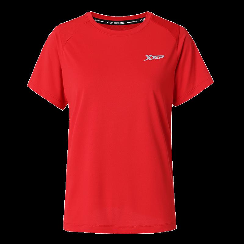 XTEP Women s Round Neck Short Sleeve T-Shirt L