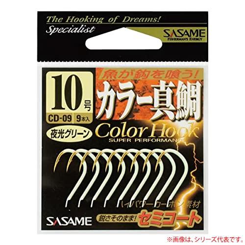 SASAME CD-09 Цвет Красный Лещ Светящийся Зеленый Нет. 12