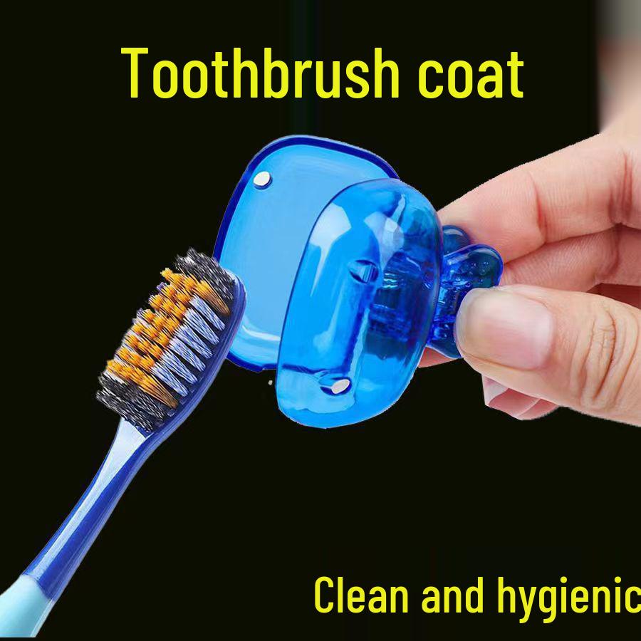 Eco-Friendly Travel Toothbrush Set: Portable Storage Box & Head Cover