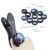 10in1 CellPhone Camera Lens Kit Wide Angle&Macro Lens+Fisheye Lens Telephoto Lens CPL/Flow/Star/Kaleidoscope for Phones