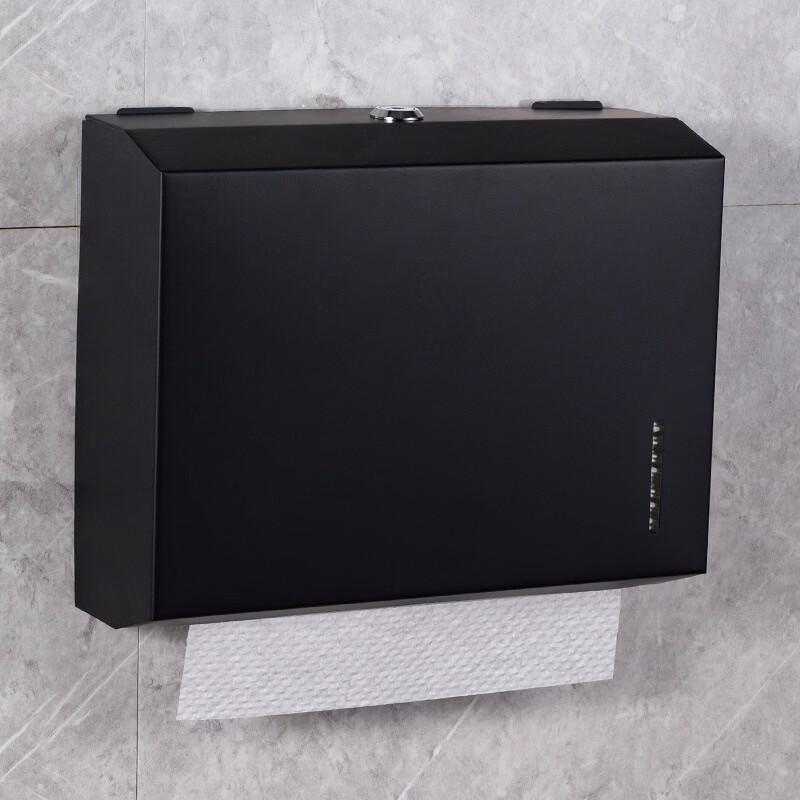 

cmaos Stainless Steel Wall-Mounted Tissue Box Dispenser