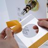 Upgrades Door Knob & Deadbolt Reinforcement Plate Door Lock Hole Backing Reinforcer for Enhanced Security & Easy Repair