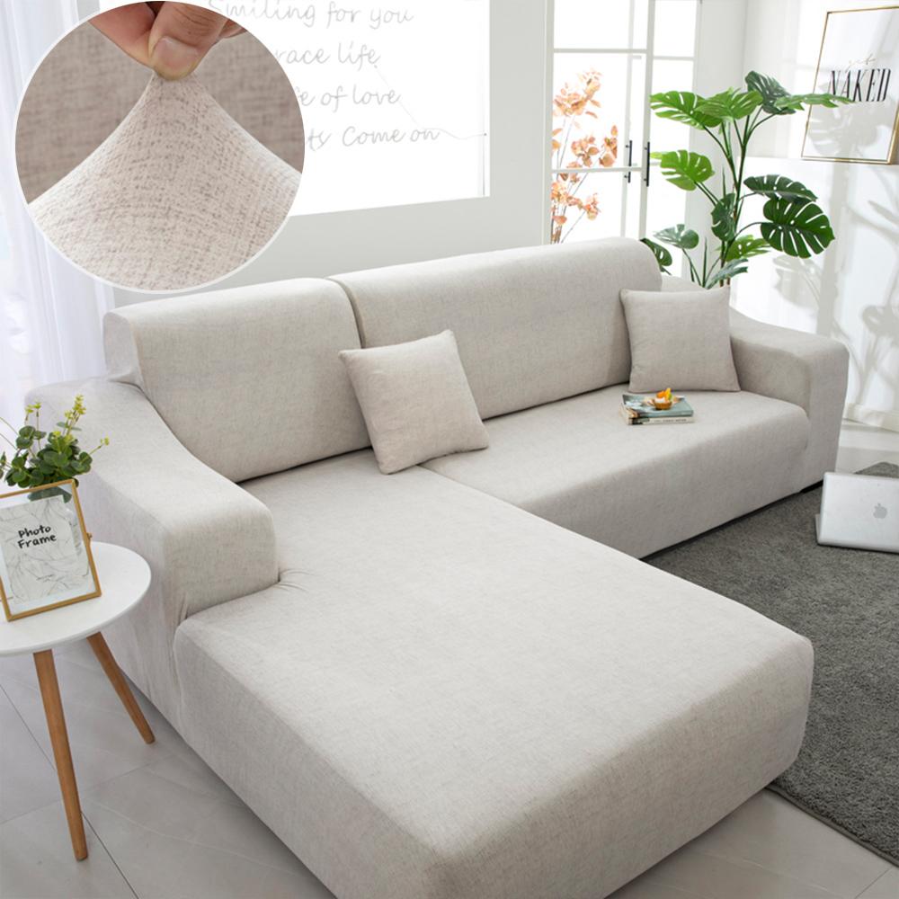 Sofa Seat Cover For Armchairs Removable Elastic Cushion Covers L Shape Chaise Longue Corner Sofa Buy 2 Pieces Sofa Covers