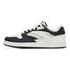 Anta Lifestyle Series Trendy Casual Slip Resistant Durable Low Top Skate Shoes Women Sneaker White Black Gray 122258068-2