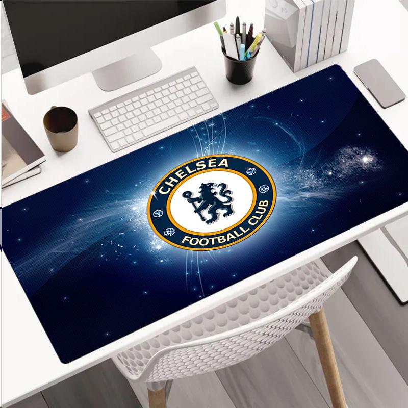 Chelsea Fc Champions League mouse pad, rubber base, esports desk mat, mouse pad for gamers and office use, gaming desk , easy to clean mat